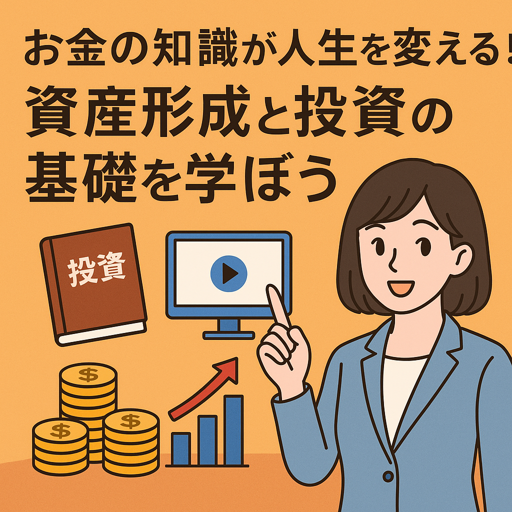 お金の知識が人生を変える!今こそ学び始めたい“資産形成”と“投資”の基礎力